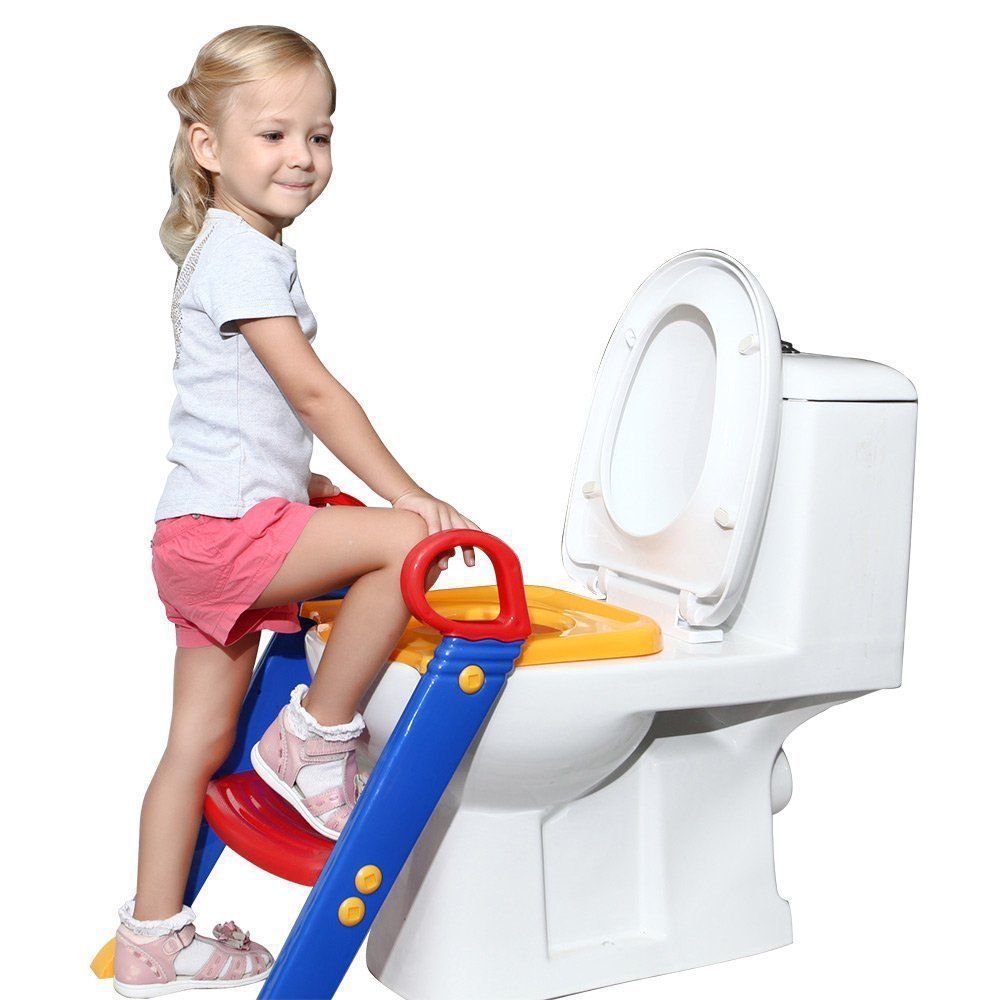 Potty Training Seat with Ladder and Handle - Dandelion Babies