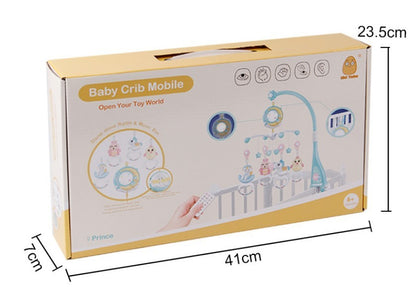 Enchanting Baby Rattles & Rotating Crib Musical Projection - Dandelion Babies