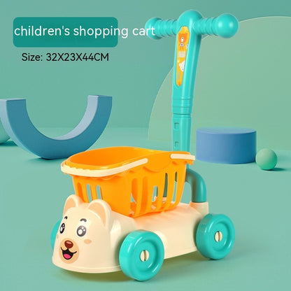 Children's Kitchen Toy Shopping Trolley - Dandelion Babies