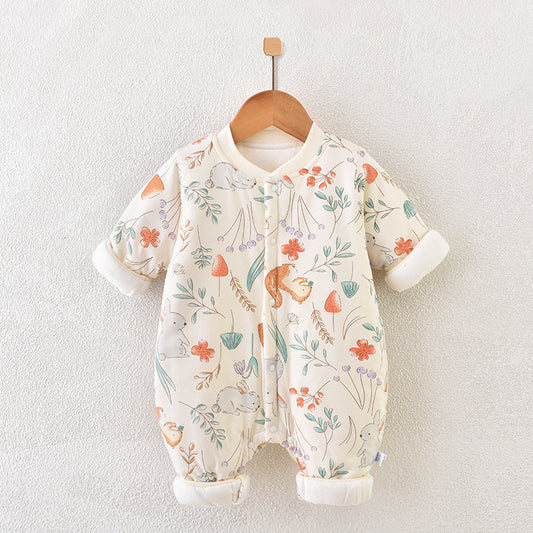 Cozy Baby Jumpsuit - Winter Warmth Retention