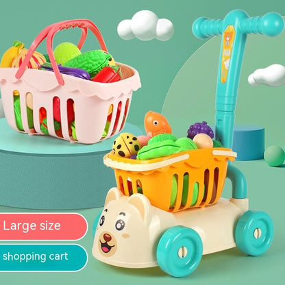 Children's Kitchen Toy Shopping Trolley - Dandelion Babies