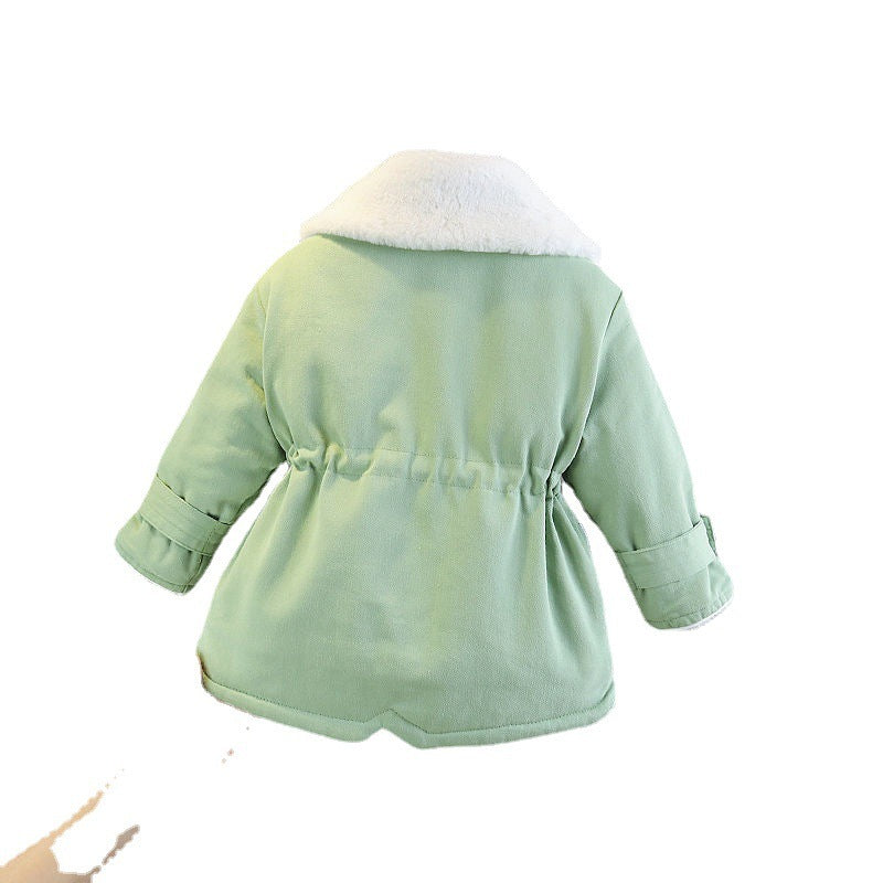 Baby Girl Winter Cotton-Padded Coat Jacket