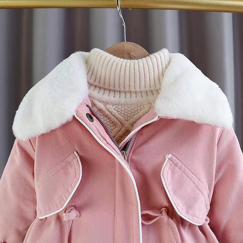 Baby Girl Winter Cotton-Padded Coat Jacket