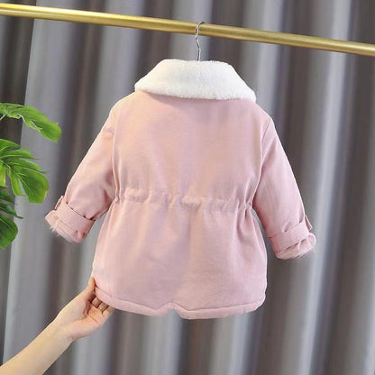 Baby Girl Winter Cotton-Padded Coat Jacket