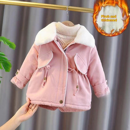 Baby Girl Winter Cotton-Padded Coat Jacket